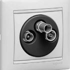  - Legrand Valena Бел Розетка TV-FM-SAT оконечная 5-2400 МГц 10 дБ (774436)
