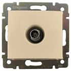  - Legrand DIY Valena Крем Розетка TV проходная, 14 дБ (695625)