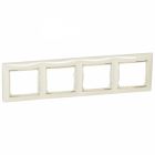 Legrand Valena Крем/Золото Рамка 4-ая горизонт. (774154) - Legrand Valena Крем/Золото Рамка 4-ая горизонт. (774154)