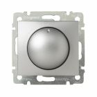  - Legrand Valena Алюминий Светорегулятор поворотный 40-400W для ламп накаливания (вкл поворотом) (770261)