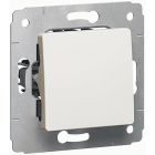  - Legrand Cariva Белый выключатель 1-клавишный (773656)