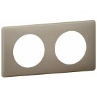 - Legrand Celiane2 Перкаль Грэй Рамка 2-я (2+2 мод) (066722)
