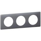  - Legrand Celiane2 Перкаль фиолетовая Рамка 3-ая (2+2+2 мод) (066733)