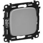  - Legrand Valena ALLURE DIY Алюминий выключатель 1-клавишный 10А 250В (752901)