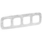  - Legrand Valena ALLURE Нарцисс хром Рамка 4-ая (754344)