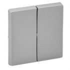  - Legrand Valena LIFE Алюминий клавиша 2-ая (755022)