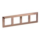 - Legrand Valena LIFE Медь Рамка 4-ая (754164)