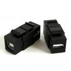  - Hyperline KJ1-USB-A-B2-BK