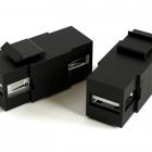  - Hyperline KJ1-USB-A2-BK