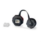  - Hyperline KJ-IE-8P8C-C5e-180-BK