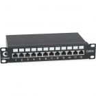  - Cabeus PL-12-Cat.6 10"-SH-Dual