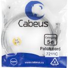  - Cabeus PC-UTP-RJ45-Cat.5e-1m