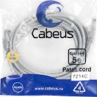  - Cabeus PC-UTP-RJ45-Cat.5e-3m