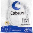  - Cabeus PC-UTP-RJ45-Cat.5e-2m-WH-LSZH