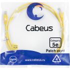  - Cabeus PC-UTP-RJ45-Cat.5e-1.5m-YL-LSZH