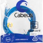  - Cabeus PC-UTP-RJ45-Cat.5e-2m-BL-LSZH
