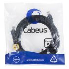  - Cabeus PC-UTP-RJ45-Cat.5e-5m-BK-LSZH