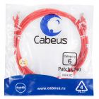  - Cabeus PC-UTP-RJ45-Cat.6-2m-RD