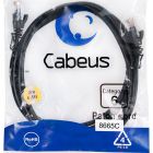  - Cabeus PC-UTP-RJ45-Cat.6-2m-BK
