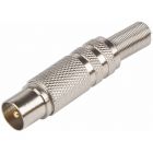 REXANT 05-2011 Разъем штекер TV никель c пружиной - REXANT 05-2011 Разъем штекер TV никель c пружиной