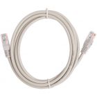  - ELETEC Патч-корд UTP 5e кат. литой, серый, 1,5 м
