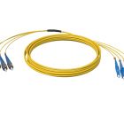 Hyperline TC-DT-9S-4xFC/UY-4xLC/UY-IN-50M-LSZH-YL - Hyperline TC-DT-9S-4xFC/UY-4xLC/UY-IN-50M-LSZH-YL
