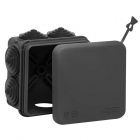 Коробка распределительная ОП 70х70х40мм УХЛ1 IP55 черн. Ruvinil 67030Ч - Коробка распределительная ОП 70х70х40мм УХЛ1 IP55 черн. Ruvinil 67030Ч