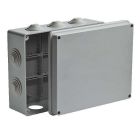  - Коробка распределительная ОП 200х140х75мм 10 вводов IP55 сер. Ruvinil 67055