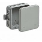  - Коробка распределительная ОП 85х85х35мм 12 вводов IP54 сер. Ruvinil 67093