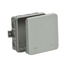 Коробка распределительная ОП 100х100х35мм 12 вводов IP54 сер. Ruvinil 67095 - Коробка распределительная ОП 100х100х35мм 12 вводов IP54 сер. Ruvinil 67095