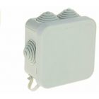 Коробка распределительная ОП 70х70х40мм IP55 HEGEL КР2605 - Коробка распределительная ОП 70х70х40мм IP55 HEGEL КР2605
