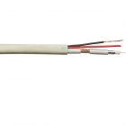  - ELETEC Кабель комбинированный RG59 CU+2x0.75 мм2 75 Ом, белый, 200 м (04-120)
