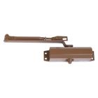  - Аллюр Доводчик дверной COMFORT ДД 165/3-4 A-C (до 100 кг) коричневый RAL8024, морозостойкий (10)