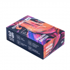  - Аллюр АРТ L45-8-PR18 MBN графит пластик овал.торц.планка18мм б/ручек Защёлка (100)