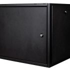  - Серверный шкаф настенный RackMann 12 U (600x600),  глухая перед. дверь, глухая зад. стенка, черный (19.W.B.12.6.6.F1B.B)