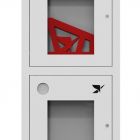 НПО Пульс ШП-К-О-Пульс-320 ВОБ правый, для одного рукава и двух огн., встр., откр., белый 5501010300115 - НПО Пульс ШП-К-О-Пульс-320 ВОБ правый, для одного рукава и двух огн., встр., откр., белый 5501010300115