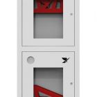 НПО Пульс ШП-К-Пульс-320-21 ВОБ правый, для двух рукавов, встраиваемый, открытый, белый 5501010400115 - НПО Пульс ШП-К-Пульс-320-21 ВОБ правый, для двух рукавов, встраиваемый, открытый, белый 5501010400115