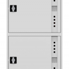 НПО Пульс Шкаф пожарный ШП-К-О-Пульс-320-12 НЗБ/ВЗБ Универсальный, ручка-замок, для двух рукавов и двух огнетушителей, навесной/встроенный, правый/левый, закрытый, белый 5501010500146 - НПО Пульс Шкаф пожарный ШП-К-О-Пульс-320-12 НЗБ/ВЗБ Универсальный, ручка-замок, для двух рукавов и двух огнетушителей, навесной/встроенный, правый/левый, закрытый, белый 5501010500146