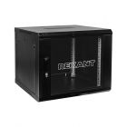 Настенный шкаф 19" 12U 600×600, дверь сплошное стекло, черный, RAL 9005 REXANT (04-1266-112) - Настенный шкаф 19" 12U 600×600, дверь сплошное стекло, черный, RAL 9005 REXANT (04-1266-112)