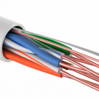 Кабель U/UTP, CAT 5e, PVC 4x2x0,50мм, 24AWG, внутренний, серый, 100м REXANT (01-0043-100) - Кабель U/UTP, CAT 5e, PVC 4x2x0,50мм, 24AWG, внутренний, серый, 100м REXANT (01-0043-100)