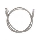 Патч-корд U/UTP, CAT 5e, RJ45-RJ45, 26AWG, LSZH, серый, 1м REXANT (02-0100-1)  - Патч-корд U/UTP, CAT 5e, RJ45-RJ45, 26AWG, LSZH, серый, 1м REXANT (02-0100-1)