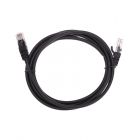 Патч-корд U/UTP, CAT 5e, RJ45-RJ45, 26AWG, LSZH, черный, 2м REXANT (02-0102-2)  - Патч-корд U/UTP, CAT 5e, RJ45-RJ45, 26AWG, LSZH, черный, 2м REXANT (02-0102-2)
