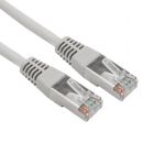 Патч-корд F/UTP, CAT 5e, RJ45-RJ45, 26AWG, LSZH, серый, 0,3м REXANT (02-0110-03)  - Патч-корд F/UTP, CAT 5e, RJ45-RJ45, 26AWG, LSZH, серый, 0,3м REXANT (02-0110-03)