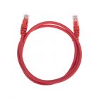 Патч-корд U/UTP, CAT 6, RJ45-RJ45, 26AWG, LSZH, красный, 1м REXANT (02-0293-1)  - Патч-корд U/UTP, CAT 6, RJ45-RJ45, 26AWG, LSZH, красный, 1м REXANT (02-0293-1)