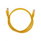  - Патч-корд U/UTP, CAT 6, RJ45-RJ45, 26AWG, LSZH, желтый, 1м REXANT (02-0295-1)