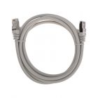  - Патч-корд S/FTP, CAT 6A (10G), RJ45-RJ45, 28AWG, LSZH, серый, 2м REXANT (02-0390-2)