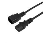  - Шнур сетевой IEC 320 C13 – IEC 320 C14 3x0,75мм², длина 0,6м REXANT (04-2721)