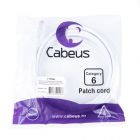  - Cabeus PC-UTP-RJ45-Cat.6-5m-WH-LSZH
