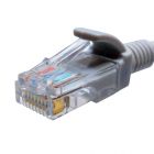  - Патч-корд SUPRLAN UTP 5e 4x2 26AWG (7x0.16mm) Cu LSZH серый 5м 10-0145