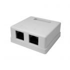 SUPRLAN Компьютерная розетка 8P8C (RJ-45), UTP, 5e, 2 порта 10-0309 - SUPRLAN Компьютерная розетка 8P8C (RJ-45), UTP, 5e, 2 порта 10-0309